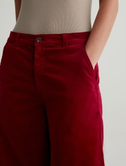 AMBERGLEAM CORDUROY TUCK PANTS / 4colors | FLATBUSH