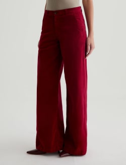 R&D.M.Co- linen corduroy gum pants (yellow) | n