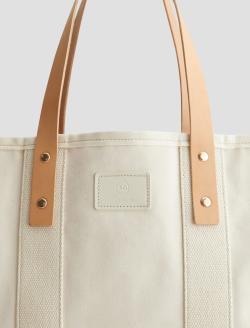 Amalfi Tote Stone White Shopper Tote Bag ACCESSORIES Photo 3