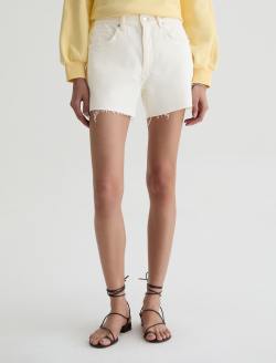 Halle Short Powder Mended High-Rise Relaxed Short WOMENS BOTTOMS Photo 3