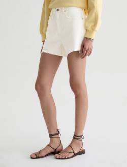 Halle Short Powder Mended High-Rise Relaxed Short WOMENS BOTTOMS Photo 6