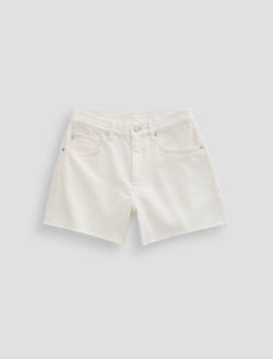 Halle Short Powder Mended High-Rise Relaxed Short WOMENS BOTTOMS Photo 1