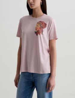 Jagger Crew Venus Red Multi Classic Graphic Tee WOMENS TOPS Photo 7