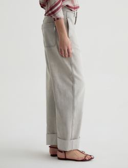 Mercer Jean Sensory Cuffed High-Rise Barrel WOMENS BOTTOMS Photo 5
