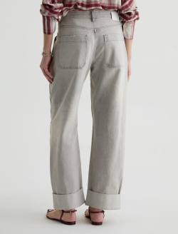 Mercer Jean Sensory Cuffed High-Rise Barrel WOMENS BOTTOMS Photo 8