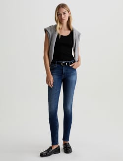 Farrah Skinny Jean 7 Years Symphony Mid-Rise Skinny WOMENS BOTTOMS Photo 2