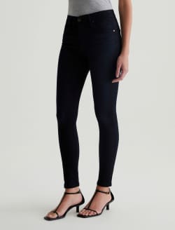 Farrah Skinny Ankle Blue Above Mid-Rise Skinny Ankle WOMENS BOTTOMS Photo 5