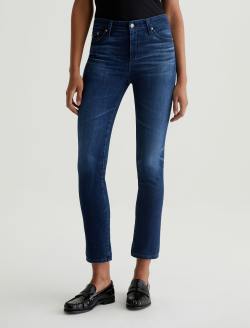 Mari 5 Years Blue Essence AG-ed™ Mid-Rise Slim Straight Leg Denim WOMENS BOTTOMS Photo 3