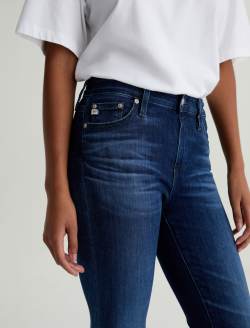 Mari 5 Years Blue Essence AG-ed™ Mid-Rise Slim Straight Leg Denim WOMENS BOTTOMS Photo 4