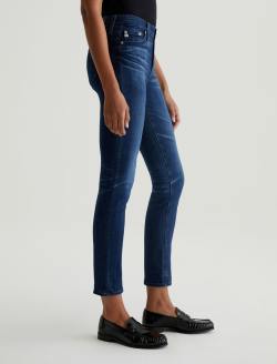 Mari 5 Years Blue Essence AG-ed™ Mid-Rise Slim Straight Leg Denim WOMENS BOTTOMS Photo 6