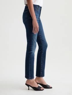 Mari Crop Jean Night Cap Mid-Rise Slim Straight WOMENS BOTTOMS Photo 5