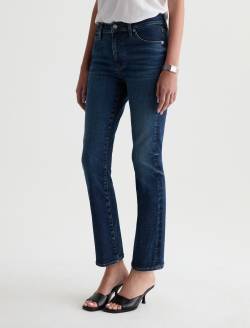 Mari Crop Jean Night Cap Mid-Rise Slim Straight WOMENS BOTTOMS Photo 6