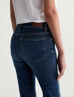 Mari Crop Jean Night Cap Mid-Rise Slim Straight WOMENS BOTTOMS Photo 7