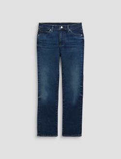 Mari Crop Jean Night Cap Mid-Rise Slim Straight WOMENS BOTTOMS Photo 1