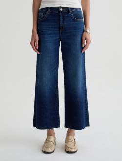 Saige Wide Leg Crop Jean Outspoken Mid-Rise Ankle Fit WOMENS BOTTOMS Photo 3