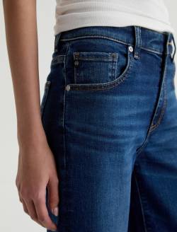 Saige Wide Leg Crop Jean Outspoken Mid-Rise Ankle Fit WOMENS BOTTOMS Photo 4