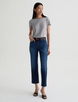 Brinley Crop Jean Outspoken Mid-Rise Straight WOMENS BOTTOMS Photo 2