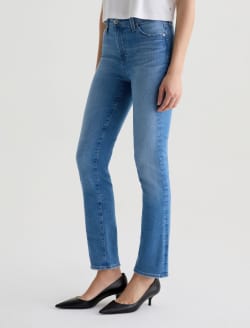 Mari Minimalist Mid-Rise Slim Straight WOMENS BOTTOMS Photo 6