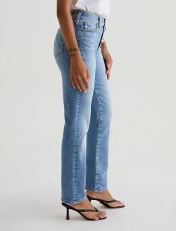 Mari Crop Marina Blue Mid-Rise Slim Straight WOMENS BOTTOMS Photo 12