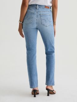Mari Crop Marina Blue Mid-Rise Slim Straight WOMENS BOTTOMS Photo 13