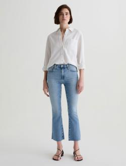 Farrah Boot Crop Marina Blue Mid-Rise Fit WOMENS BOTTOMS Photo 2