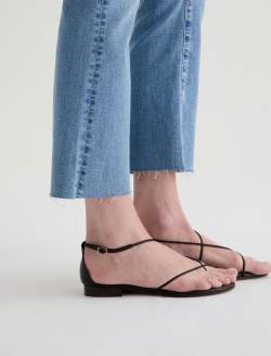 Farrah Boot Crop Marina Blue Mid-Rise Fit WOMENS BOTTOMS Photo 6