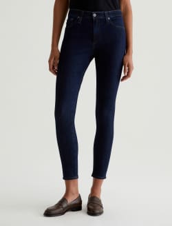 Farrah Skinny Ankle Modern Indigo Mid-Rise Skinny Ankle WOMENS BOTTOMS Photo 3