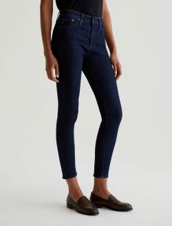 Farrah Skinny Ankle Modern Indigo Mid-Rise Skinny Ankle WOMENS BOTTOMS Photo 6
