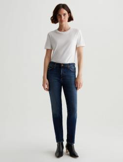 Mari 9 Years Helsinki AG-ed™ Mid-Rise Slim Straight Leg Denim WOMENS BOTTOMS Photo 2
