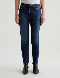 Mari 9 Years Helsinki AG-ed™ Mid-Rise Slim Straight Leg Denim WOMENS BOTTOMS Photo 3