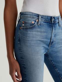 Mari Crop 13 Years Reign AG-ed™ Mid-Rise Slim Straight Leg Denim WOMENS BOTTOMS Photo 4