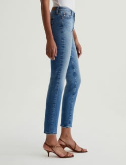 Mari Crop 13 Years Reign AG-ed™ Mid-Rise Slim Straight Leg Denim WOMENS BOTTOMS Photo 5