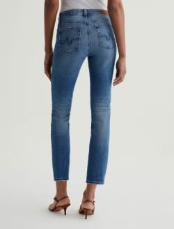 Mari Crop 13 Years Reign AG-ed™ Mid-Rise Slim Straight Leg Denim WOMENS BOTTOMS Photo 8