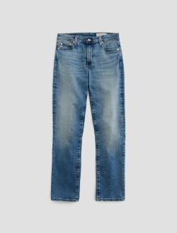Mari Crop 13 Years Reign AG-ed™ Mid-Rise Slim Straight Leg Denim WOMENS BOTTOMS Photo 1