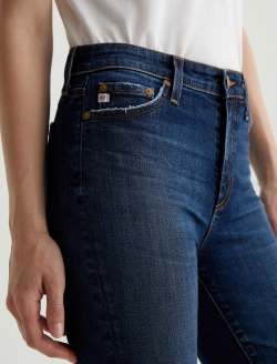 Mari Extended 9 Years Helsinki AG-ed™ Mid-Rise Slim Straight Leg Denim WOMENS BOTTOMS Photo 4