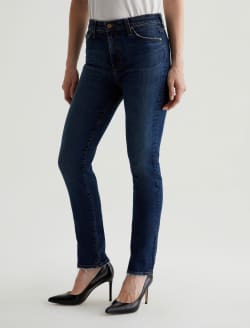 Mari Extended 9 Years Helsinki AG-ed™ Mid-Rise Slim Straight Leg Denim WOMENS BOTTOMS Photo 6