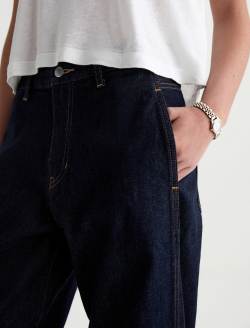 Mercer Jean Squaw Valley Cuffed High-Rise Barrel WOMENS BOTTOMS Photo 3