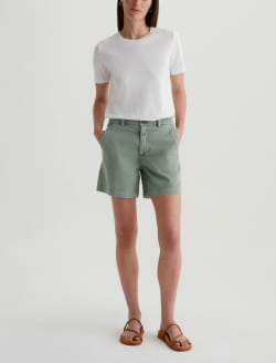 Jude Short Sulfur Matcha Latte Chino Short WOMENS BOTTOMS Photo 2