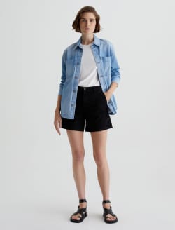 Jude Short Sulfur Black Chino Short WOMENS BOTTOMS Photo 2