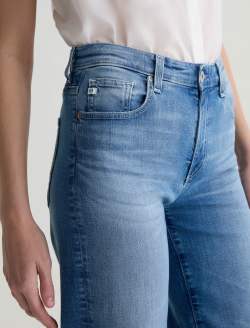 Saige Wide Leg Crop Oceanic Mid-Rise Fit WOMENS BOTTOMS Photo 4