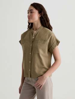 Ellis Shirt Basil Short Sleeve Dolman Shirt WOMENS TOPS Photo 7