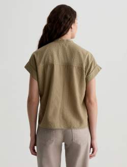 Ellis Shirt Basil Short Sleeve Dolman Shirt WOMENS TOPS Photo 8