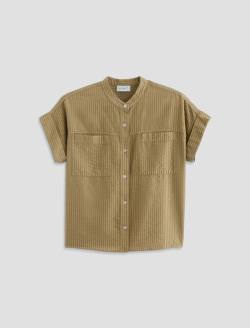 Ellis Shirt Basil Short Sleeve Dolman Shirt WOMENS TOPS Photo 1