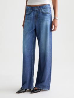 Adria Off-Duty Denim Sweatpant After Hours Printed French Terry WOMENS BOTTOMS Photo 6