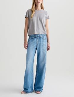 Adria Off-Duty Denim Sweatpant Local Printed French Terry WOMENS BOTTOMS Photo 2