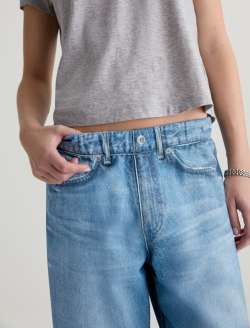 Adria Off-Duty Denim Sweatpant Local Printed French Terry WOMENS BOTTOMS Photo 4