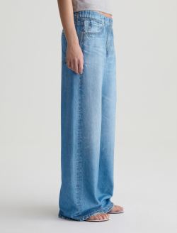 Adria Off-Duty Denim Sweatpant Local Printed French Terry WOMENS BOTTOMS Photo 5