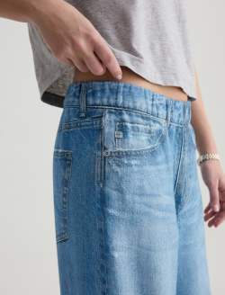 Adria Off-Duty Denim Sweatpant Local Printed French Terry WOMENS BOTTOMS Photo 8
