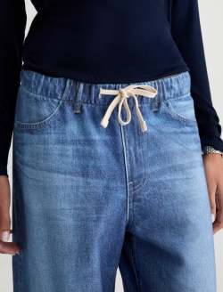 Stella Off-Duty Denim Sweatpant After Hours Printed French Terry WOMENS BOTTOMS Photo 4