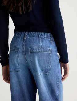 Stella Off-Duty Denim Sweatpant After Hours Printed French Terry WOMENS BOTTOMS Photo 7